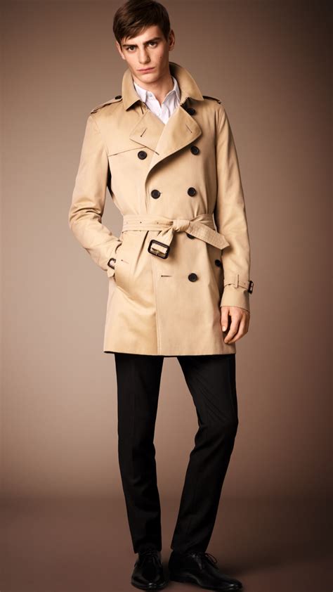 how to wear burberry trench coat men|burberry kensington trench coat men's.